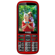 Мобільний телефон SIGMA Comfort 50 Optima Type-C Red