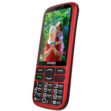 Мобільний телефон SIGMA Comfort 50 Optima Type-C Red