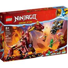 Конструктор LEGO Ninjago Вулканический Дракон, трансформирующий Хитвейва (71793)