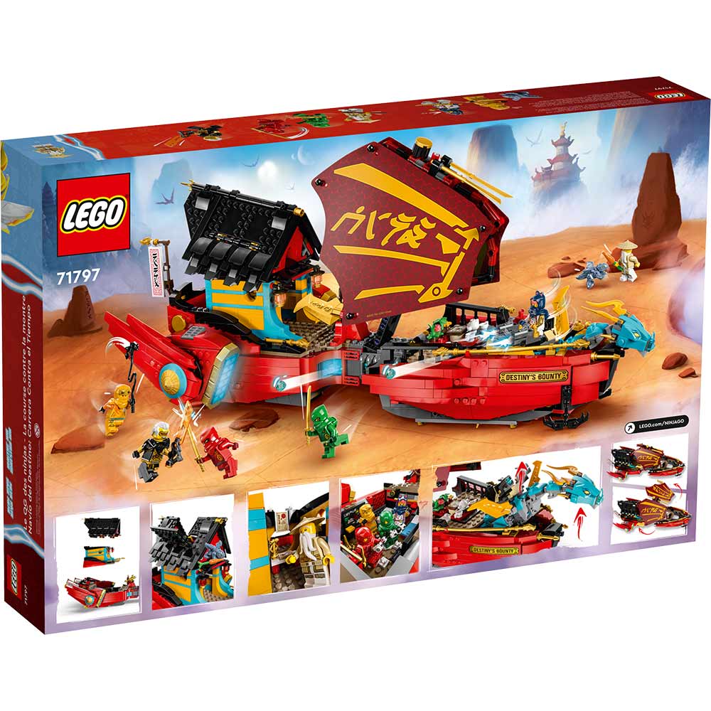 В Украине Конструктор LEGO Ninjago Дар судьбы - гонки со временем (71797)