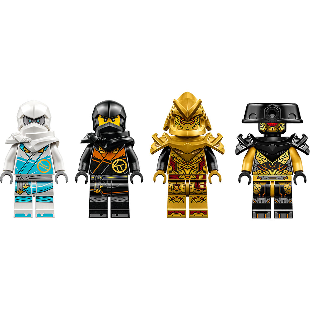 Внешний вид Конструктор LEGO Ninjago Суперсила дракона Зейна автомобиль для гонки спин-джитсу (71791)