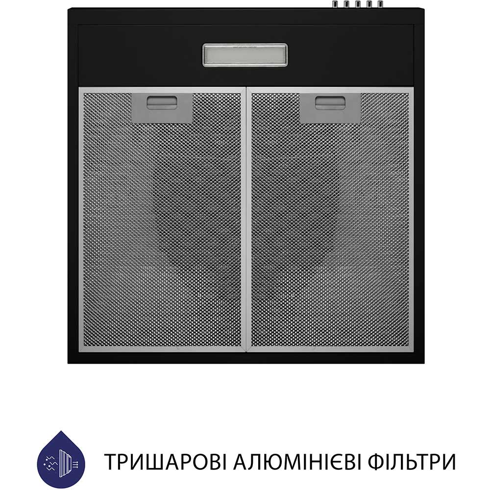 Витяжка MINOLA HPL 513 BL Режим роботи циркуляція