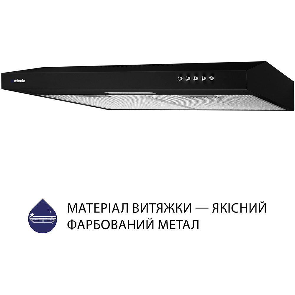 Вытяжка MINOLA HPL 613 BL Режим работы отвод