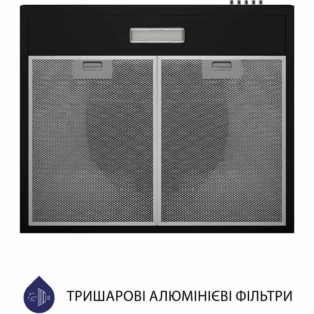 Вытяжка MINOLA HPL 613 BL Режим работы циркуляция