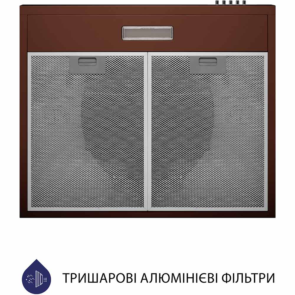 Вытяжка MINOLA HPL 613 BR Режим работы циркуляция