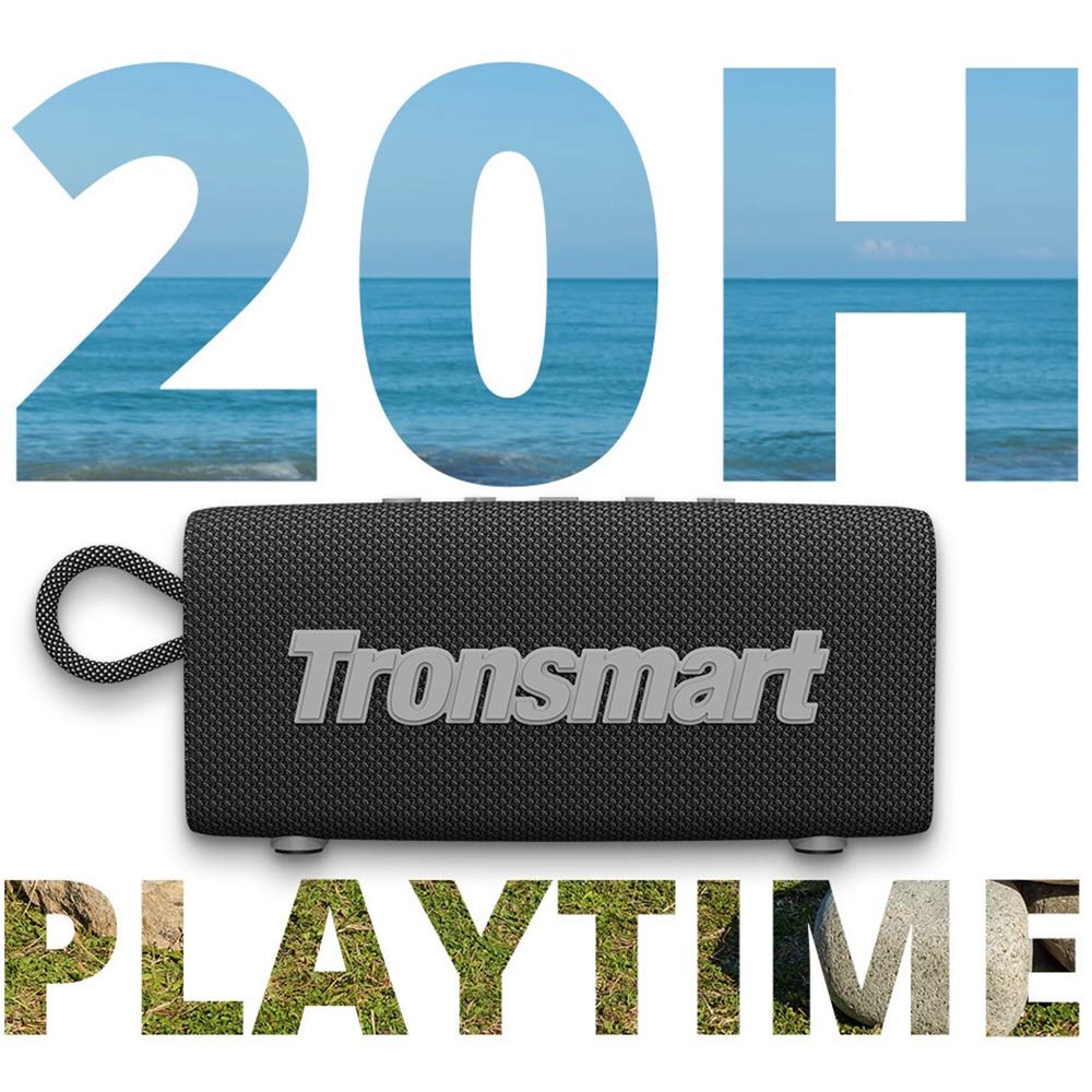 Внешний вид Портативная акустика TRONSMART Trip Black (786390)