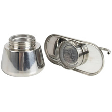 Гейзерная кофеварка BO-CAMP Stainless Steel 2-cups Silver (2200545)