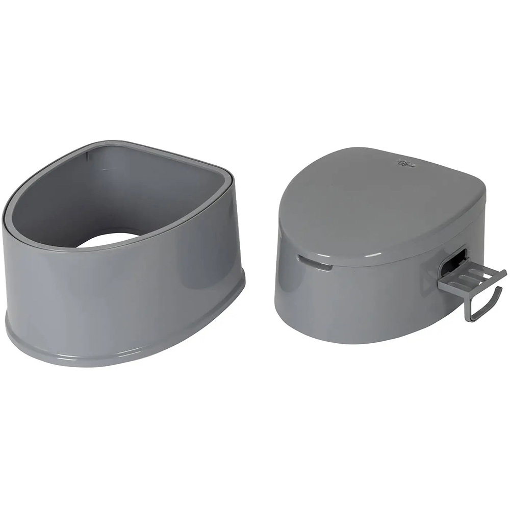 Зображення Біотуалет BO-CAMP Portable Toilet Comfort 7 Liters Grey (5502815)