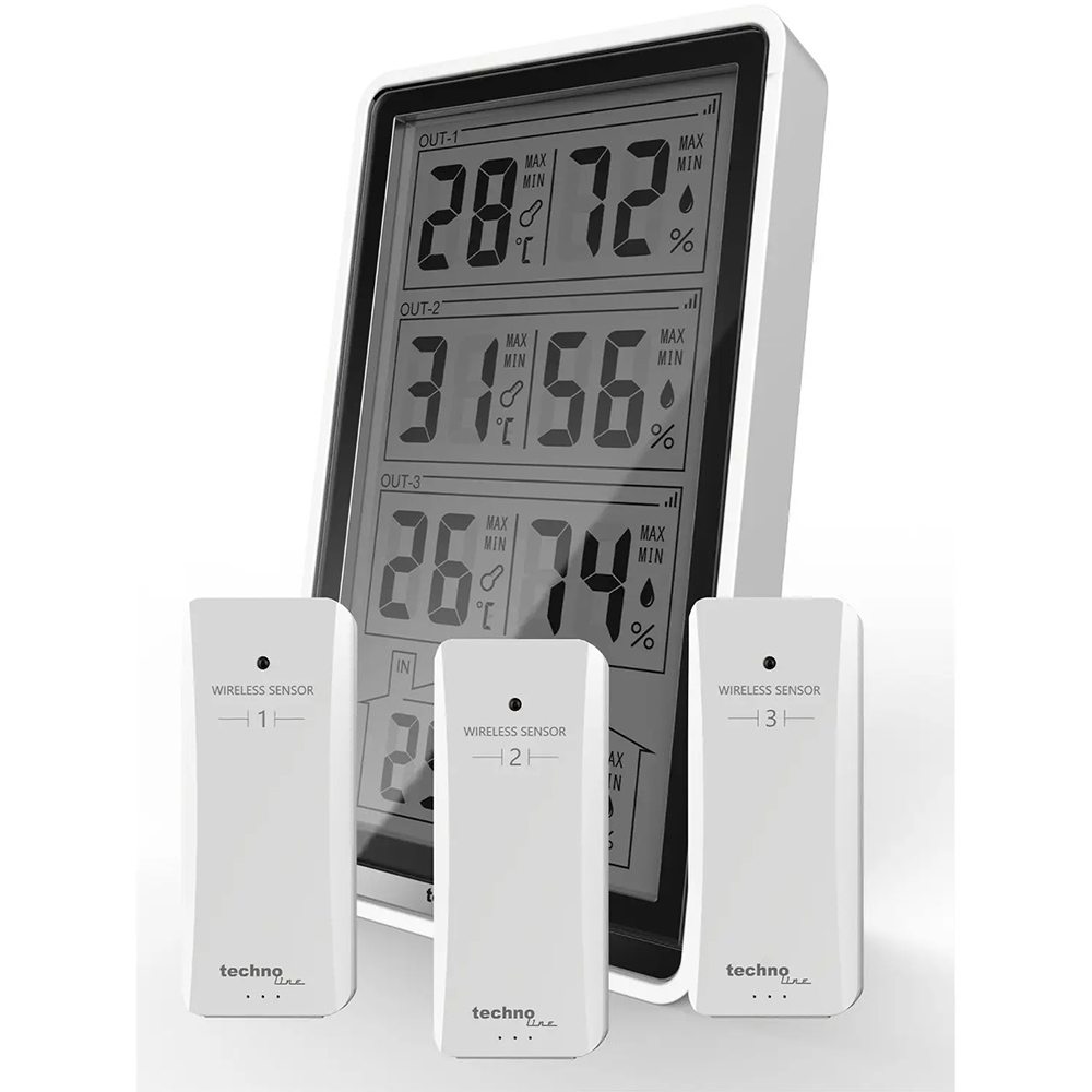 Замовити Метеостанція TECHNOLINE WS7060 Black (WS7060)