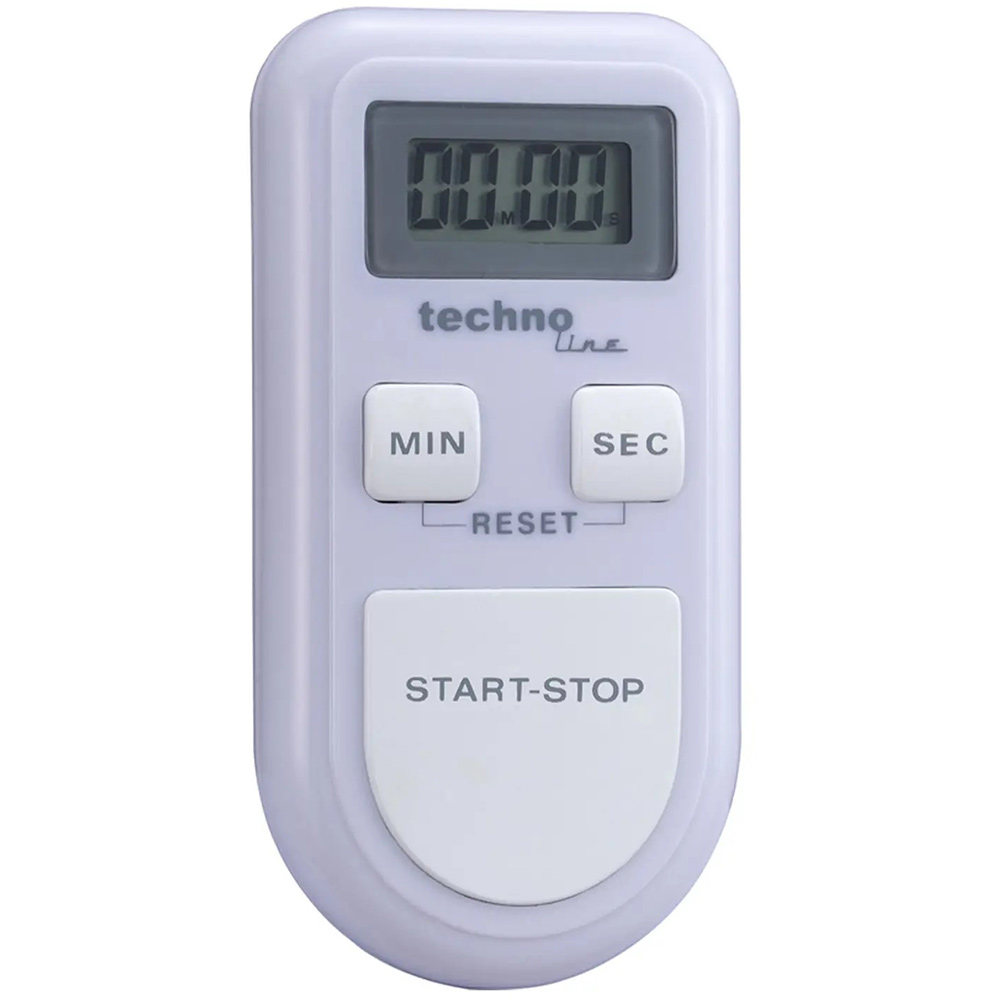 Таймер TECHNOLINE KT100 Magnetic White (KT100) Матеріал робочої частини пластик