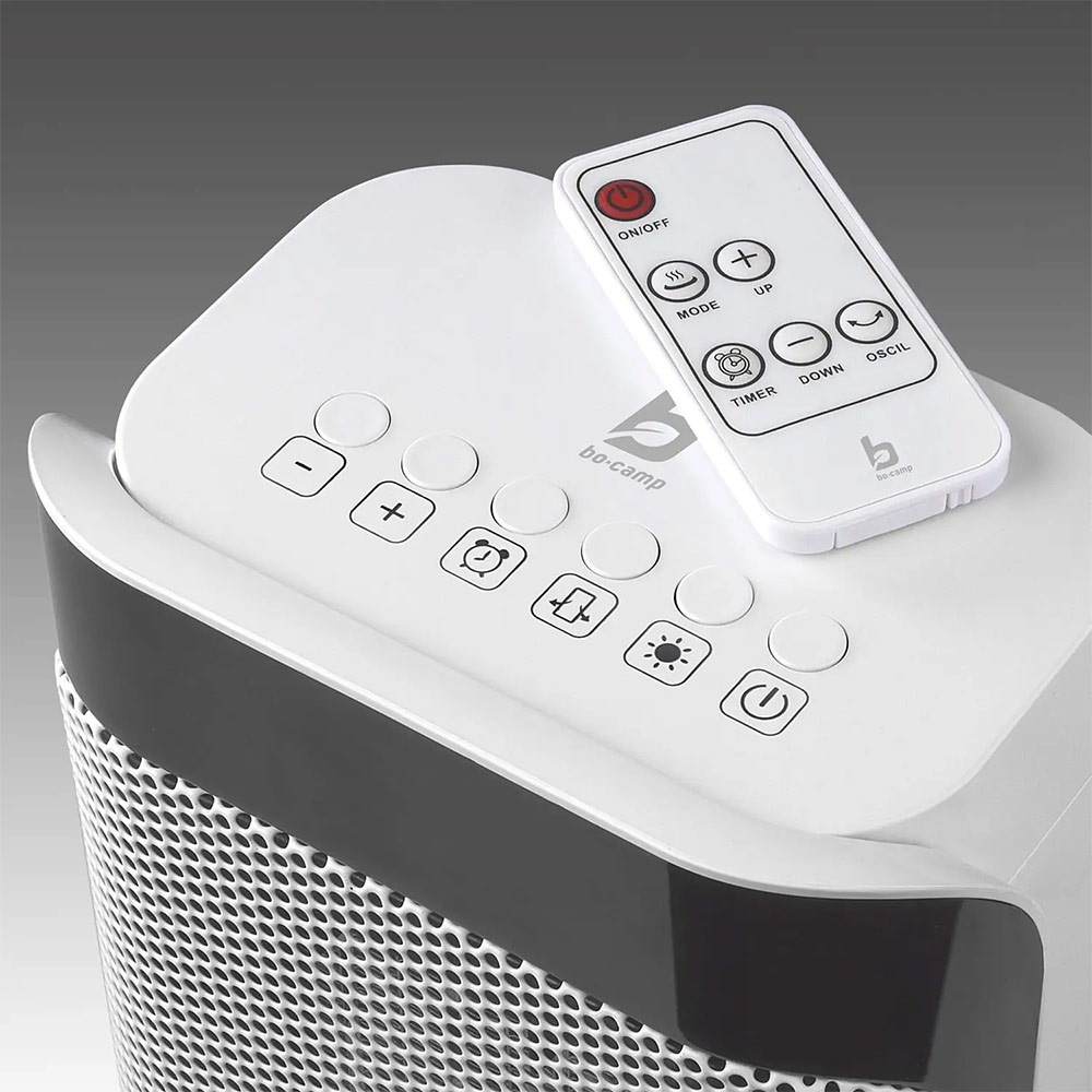 Тепловентилятор BO-CAMP Heater Ceramic Ventilation 1000/2000 Watt (8618460) Тип нагріваючого елементу керамічний