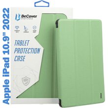 Чохол BECOVER Tri Fold Soft TPU Silicone для Apple iPad 10.9" 2022 Green (708520)