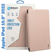 Чехол BECOVER Tri Fold Soft TPU Silicone для Apple iPad 10.9" 2022 Pink (708523)