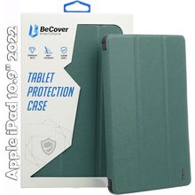 Чохол BECOVER Soft Edge для Apple iPad 10.9" 2022 Dark Green (709182)