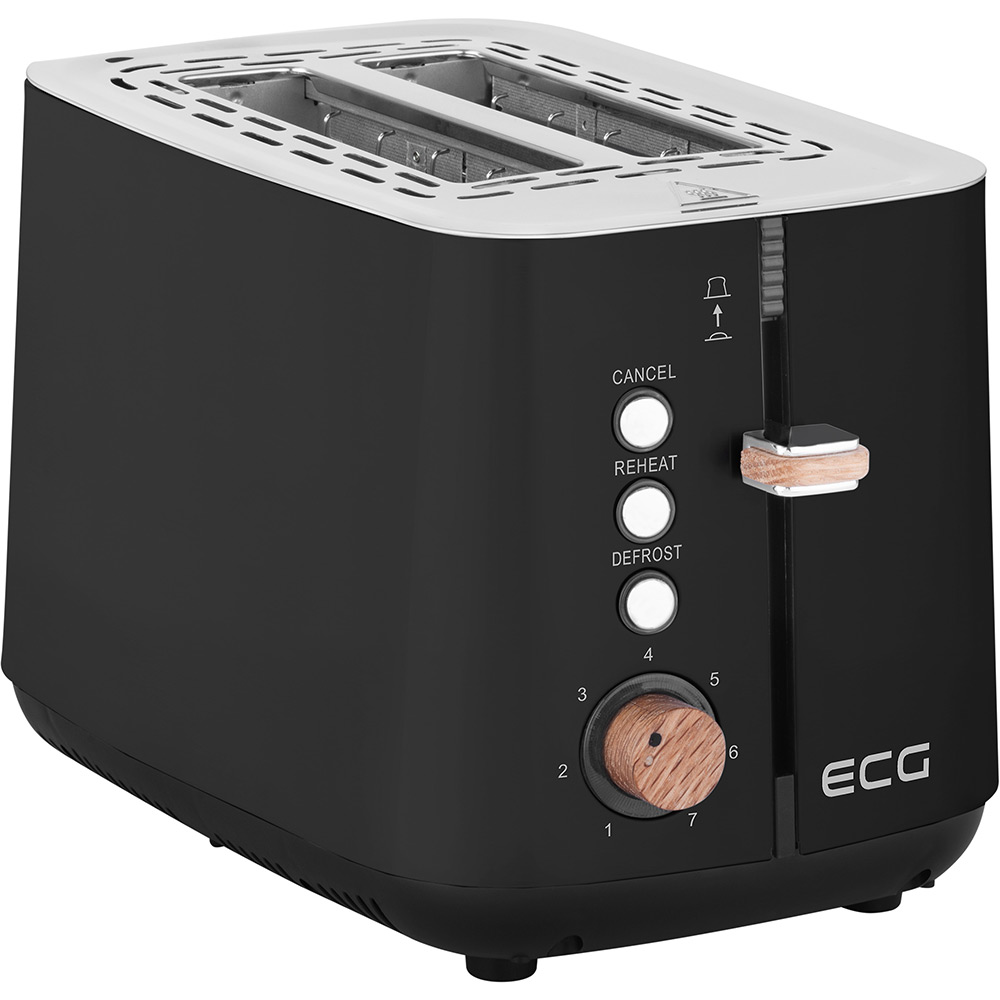 Тостер ECG ST 2768 Timber Black