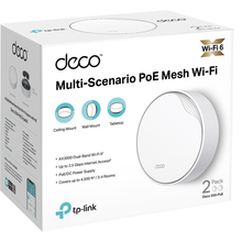 MESH система TP-LINK DECO X50 PoE 2PK (DECO-X50-POE-2-PACK)