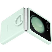Чехол SAMSUNG Silicone Case Ring для Galaxy Flip 5 Green (EF-PF731TMEGUA)