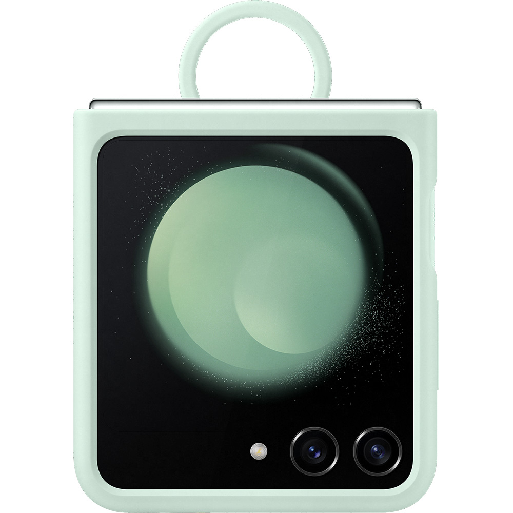 Чехол SAMSUNG Silicone Case Ring для Galaxy Flip 5 Green (EF-PF731TMEGUA) Цвет зеленый