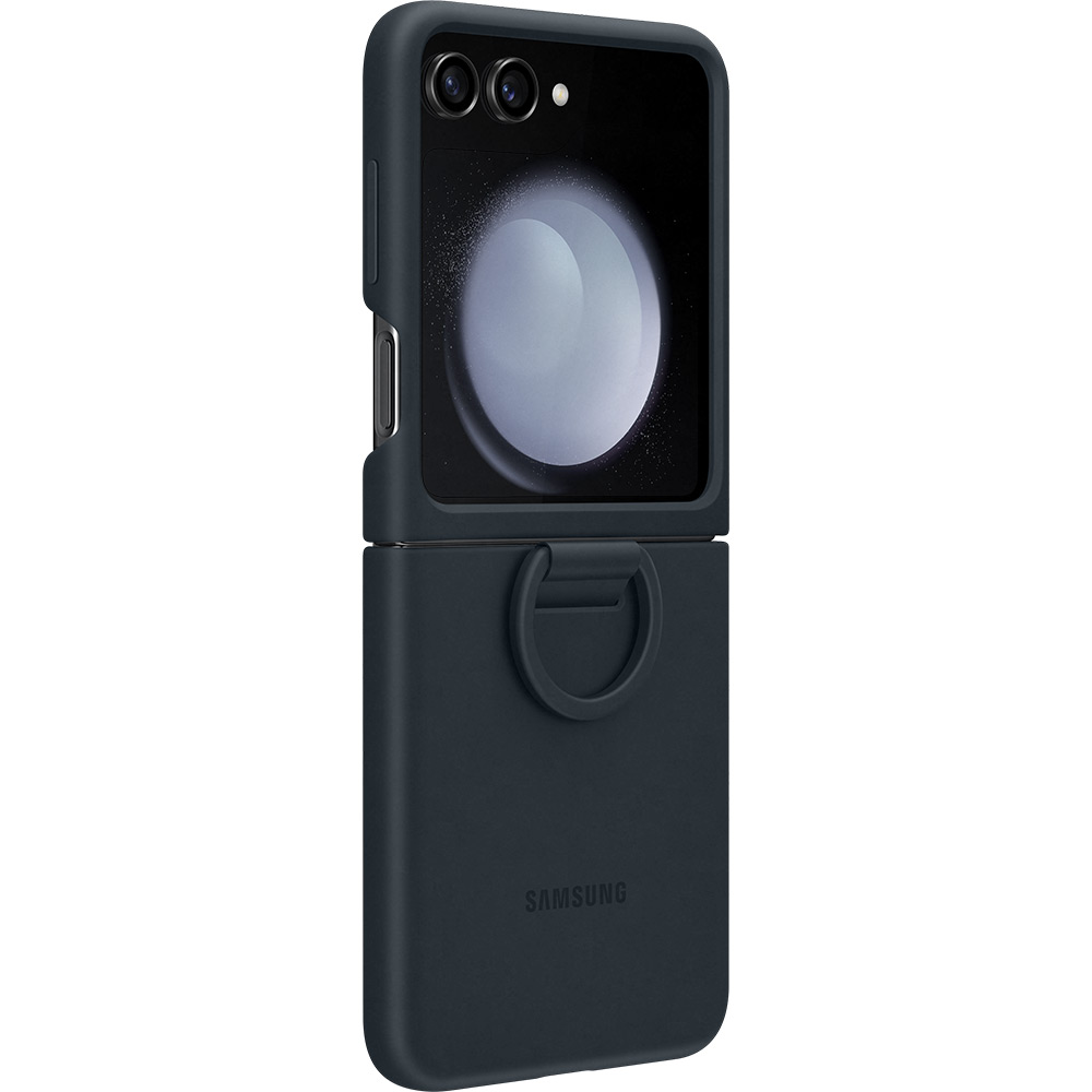 Чехол SAMSUNG Silicone Case Ring для Galaxy Flip 5 Indigo (EF-PF731TNEGUA) Чехол SAMSUNG Silicone Case Ring для Galaxy Flip 5 Indigo (EF-PF731TNEGUA)