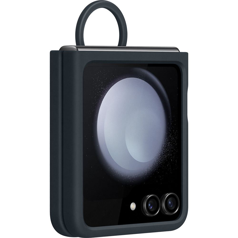 Чехол SAMSUNG Silicone Case Ring для Galaxy Flip 5 Indigo (EF-PF731TNEGUA) Тип чехол-накладка