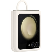 Чехол SAMSUNG Silicone Case Ring для Galaxy Flip 5 Cream (EF-PF731TUEGUA)