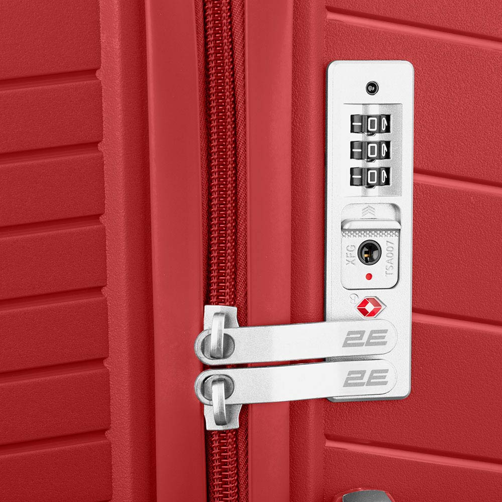 Валіза 2E SIGMA L Red (2E-SPPS-L-RD) Особливості ремені для фіксації