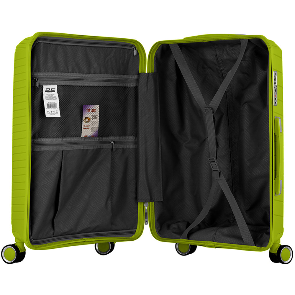 Валіза 2E SIGMA M Apple Green (2E-SPPS-M-AG) Замок вбудований TSA