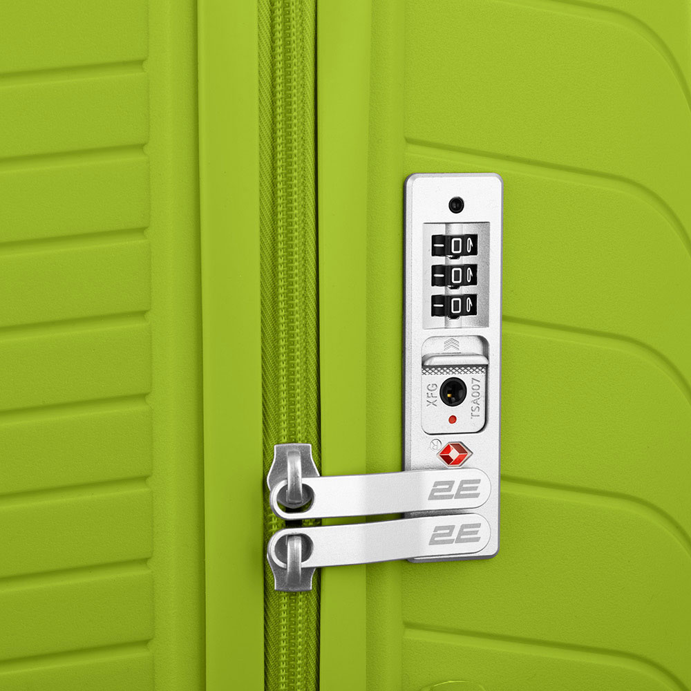 Валіза 2E SIGMA M Apple Green (2E-SPPS-M-AG) Особливості ремені для фіксації