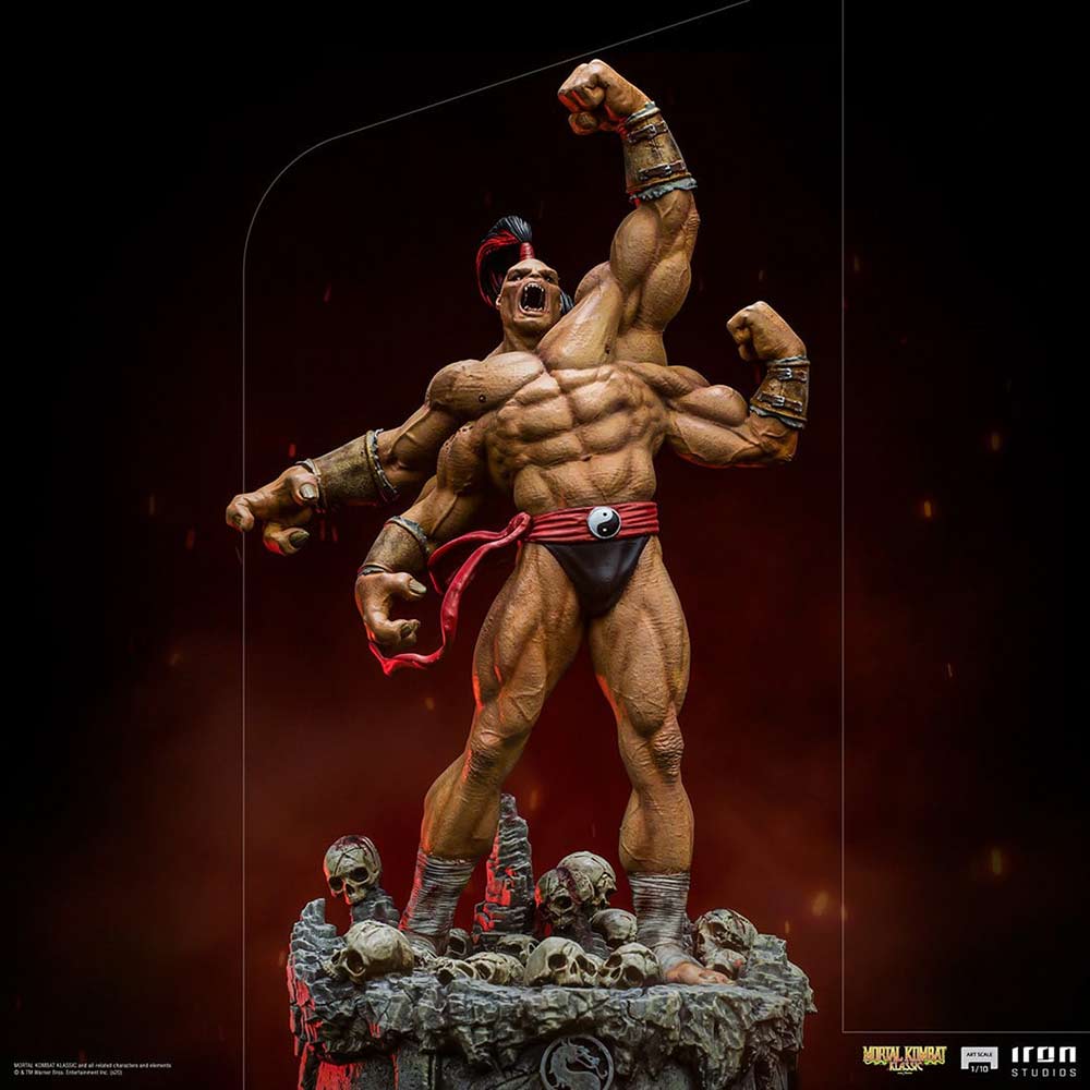 Фігурка IRON STUDIOS MORTAL KOMBAT 11 Goro deluxe art scale 1/10 (MORTAL32020-10) Для кого універсально