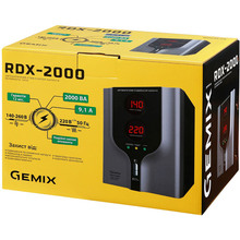 Стабілізатор напруги GEMIX RDX-2000 1400Вт