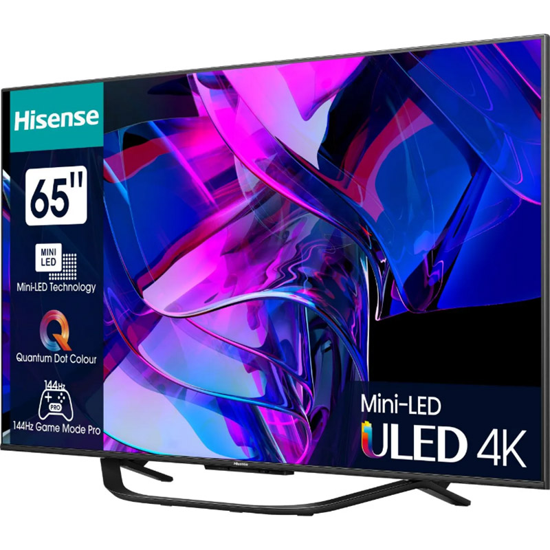 Телевізор HISENSE 65U7KQ Smart TV зі Smart TV