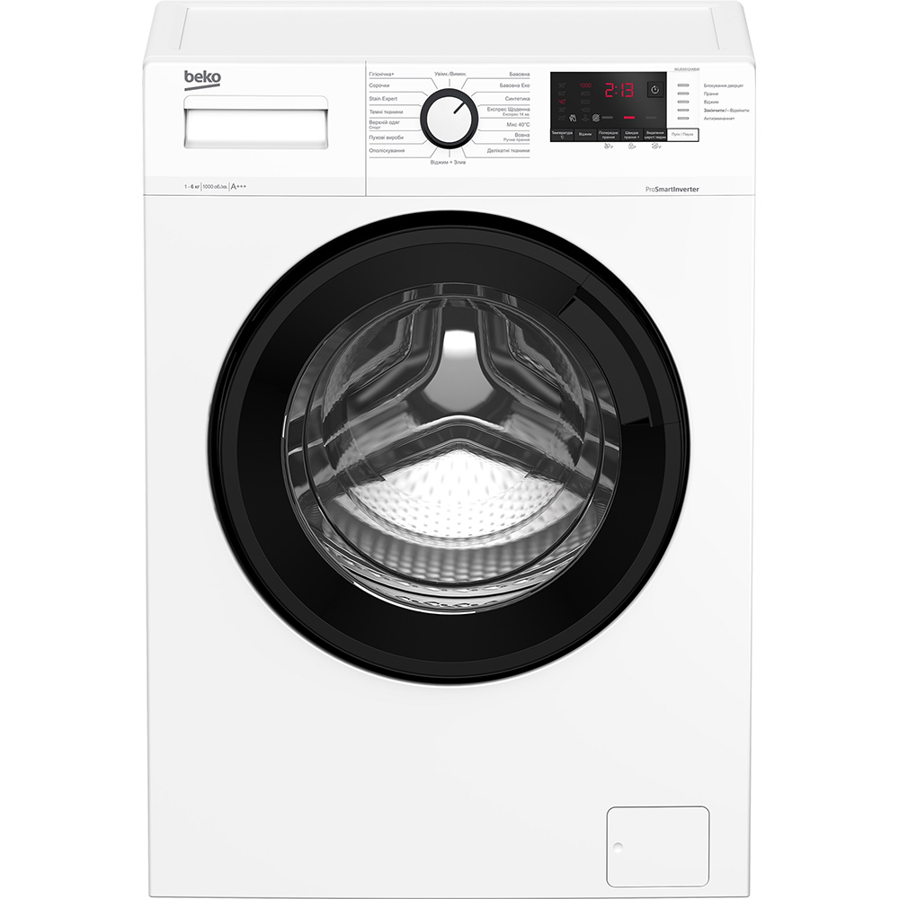 Пральна машина BEKO WUE6512IXBW Тип машини пральна машина