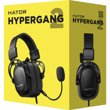 Гарнітура HATOR Hypergang 2 Black (HTA-910)