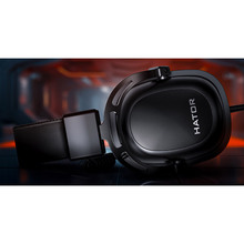 Гарнитура HATOR Hypergang 2 USB 7.1 Black (HTA-940)