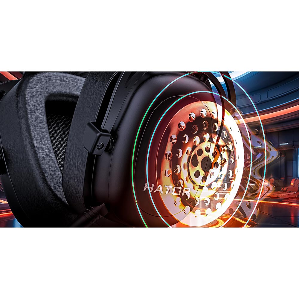 В Украине Гарнитура HATOR Hypergang 2 USB 7.1 Black (HTA-940)