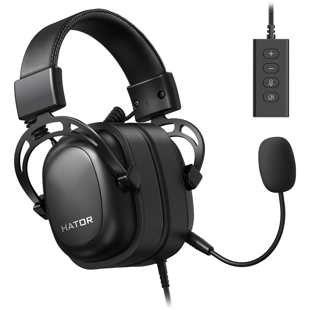 Гарнитура HATOR Hypergang 2 USB 7.1 Black (HTA-940) Класс геймерская