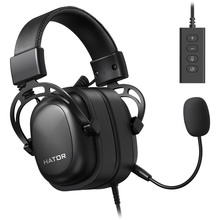 Гарнитура HATOR Hypergang 2 USB 7.1 Black (HTA-940)