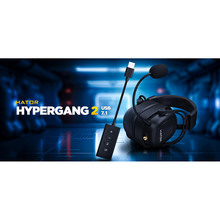 Гарнитура HATOR Hypergang 2 USB 7.1 Black (HTA-940)
