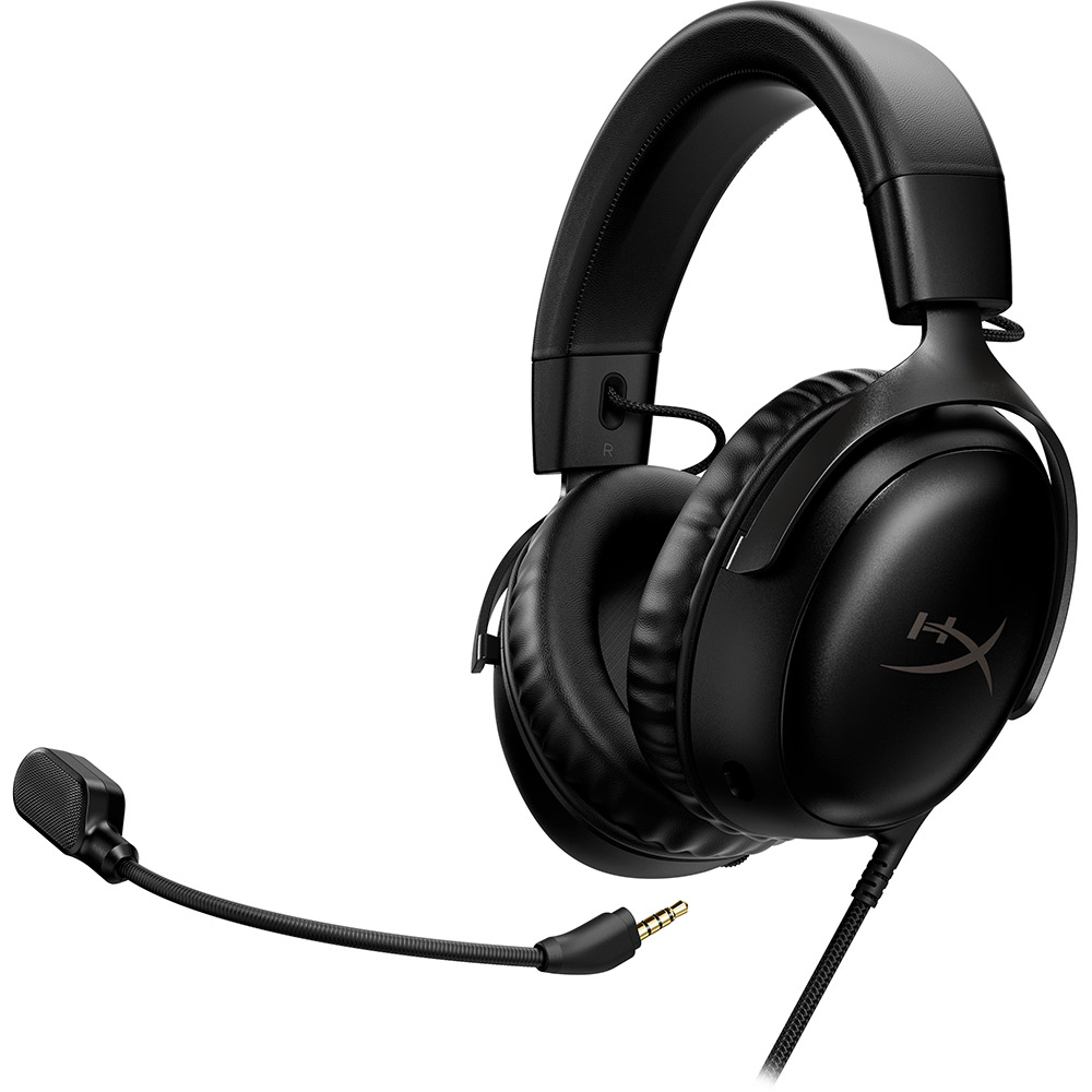 Гарнітура HYPERX Cloud III Black (727A8AA) Кріплення дуга (над головою)