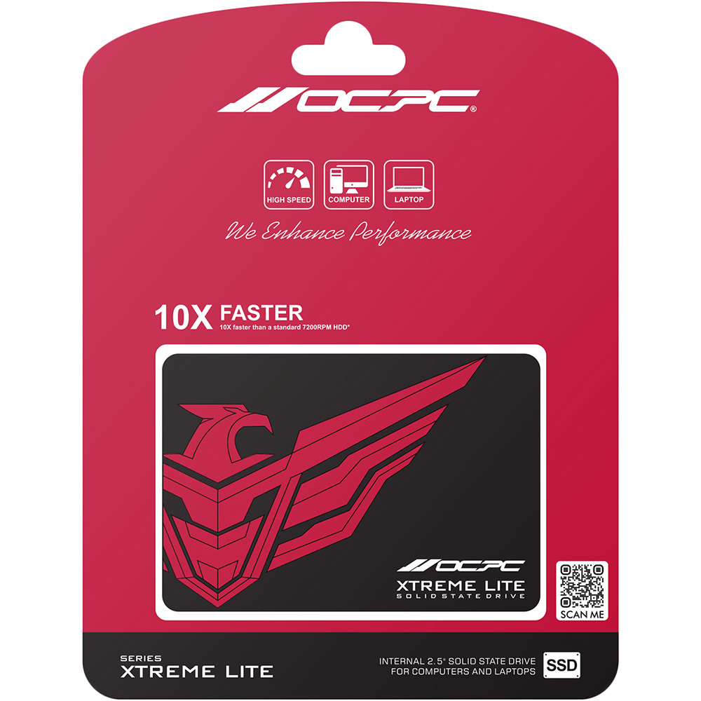 SSD накопичувач OCPC XTL-200 1TB (SSD25S3T1TBLT) Тип твердотільний накопичувач (SSD)