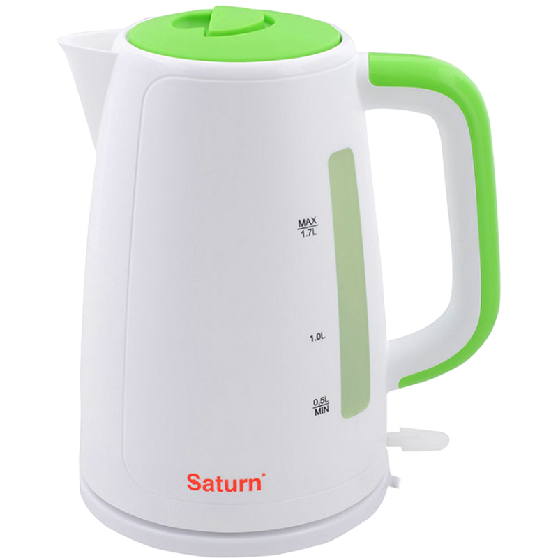 Електрочайник SATURN ST-EK8435U White/Green