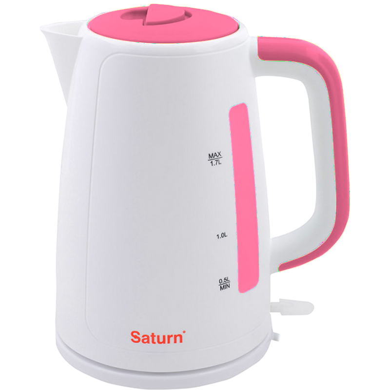 Электрочайник SATURN ST-EK8435U White/Pink