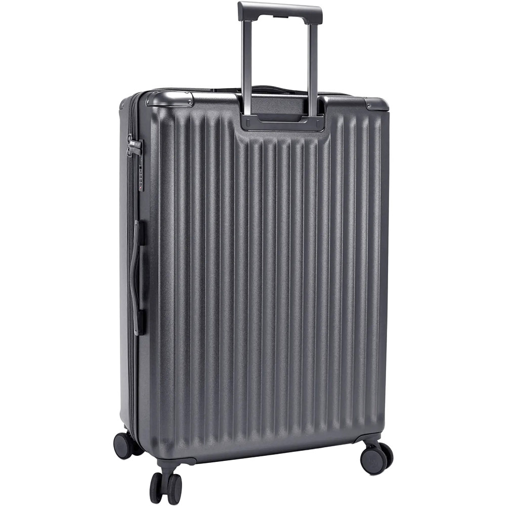Валіза HEYS Luxe L Gunmetal (10160-0063-30) Замок вбудований TSA