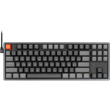 Клавиатура KEYCHRON K8 87Key Gateron G Pro Brown BT/USB-A EN/UKR RGB (K8H3_KEYCHRON)