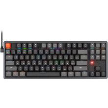 Клавиатура KEYCHRON K8 87Key Gateron G Pro Brown BT/USB-A EN/UKR RGB (K8H3_KEYCHRON)