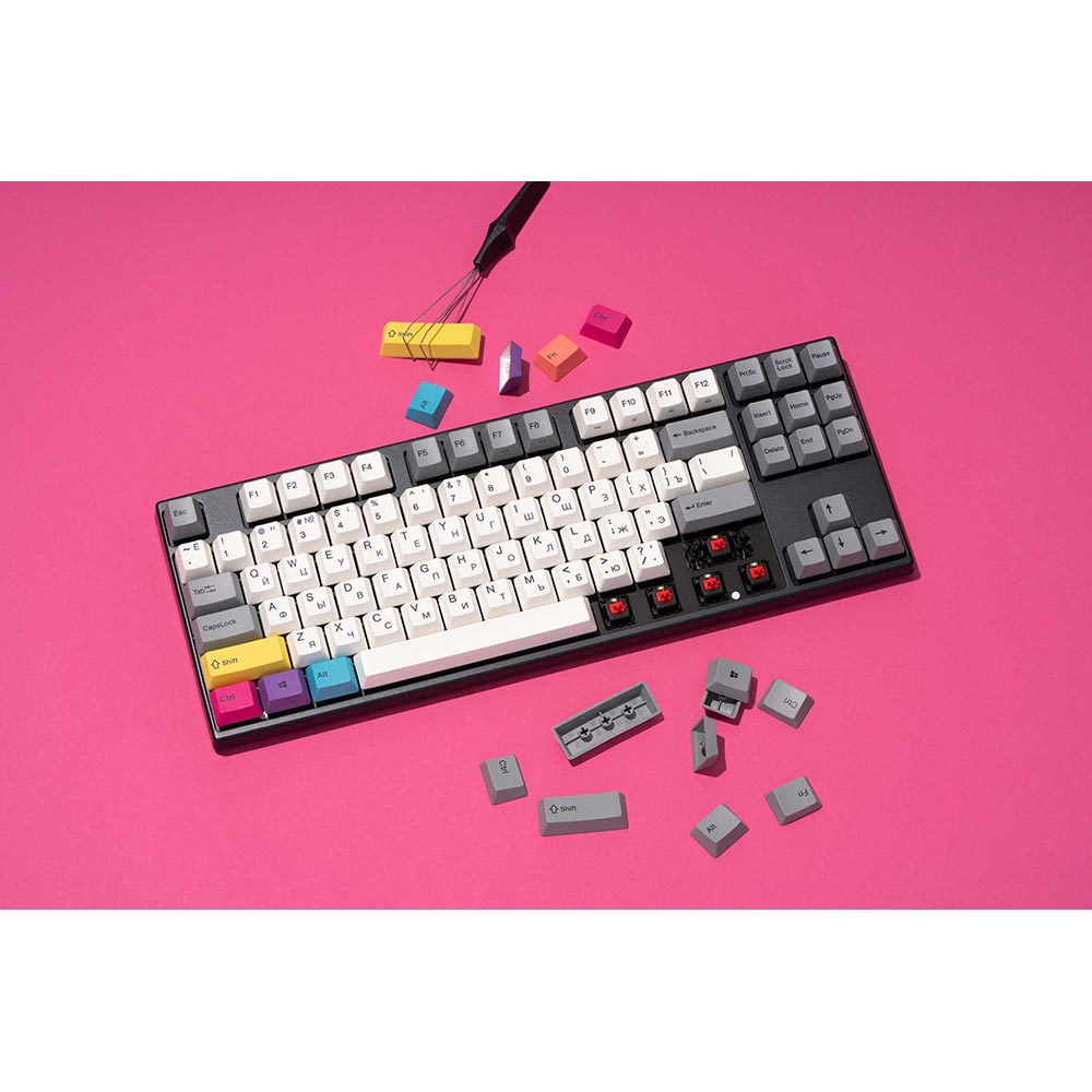 Фото 14 Клавіатура VARMILO VEA87 CMYK 87Key Cherry Mx Brown EN/UKR White Led (A23A024D3A3A17A007)