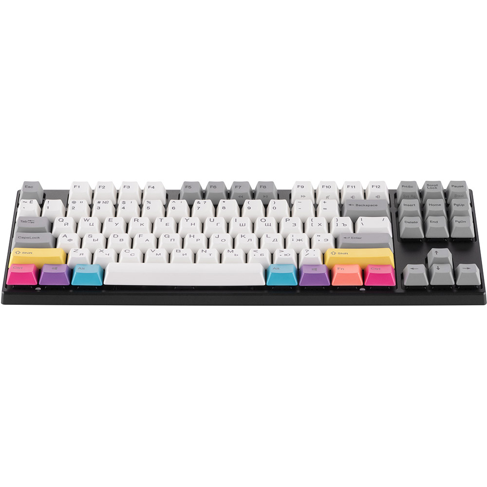 Клавіатура VARMILO VEA87 CMYK 87Key Cherry Mx Brown EN/UKR White Led (A23A024D3A3A17A007) Комплектація клавіатура