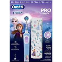 Зубна щітка Oral-b Braun Pro Kids D103.413.2KX «Крижане серце» + Футляр (8006540773338)