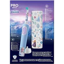Зубна щітка Oral-b Braun Pro Kids D103.413.2KX «Крижане серце» + Футляр (8006540773338)