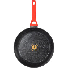 Сковорода с крышкой HOLMER Fiesta 28 см Black (FP-22328-SROMBL)